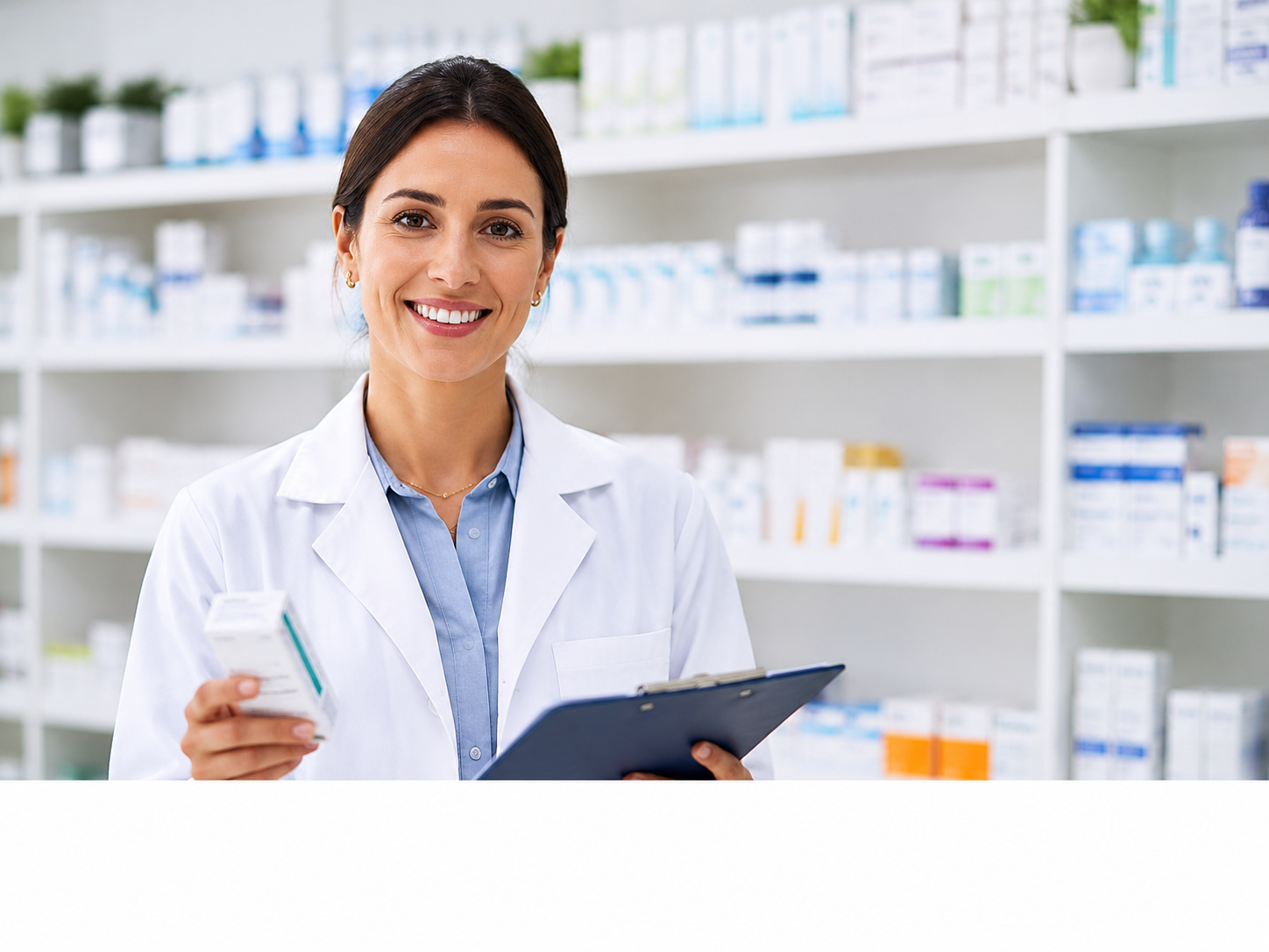 Pharmacist in a pharmacy